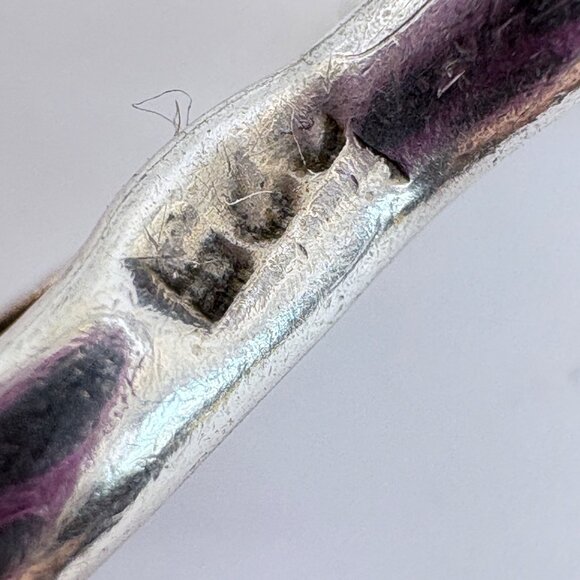 VTG Sterling Silver 925 Byzantine Link Bracelet 5.5mm Thick 8" Length Hook Clasp - Picture 5 of 9